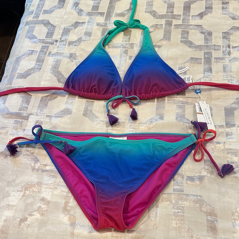 Vibrant Multicolor Bikini Set